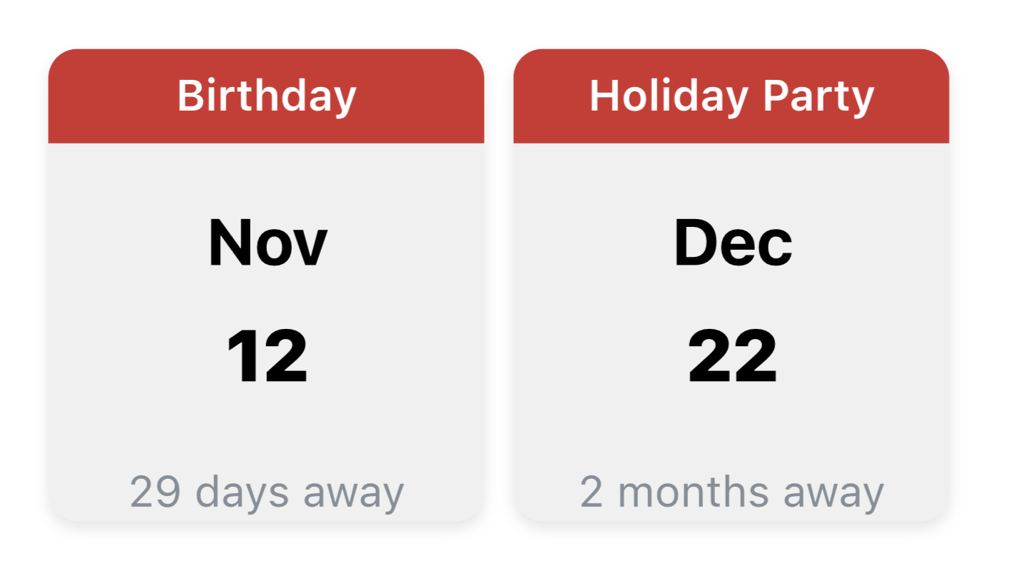 Event Reminder Notification